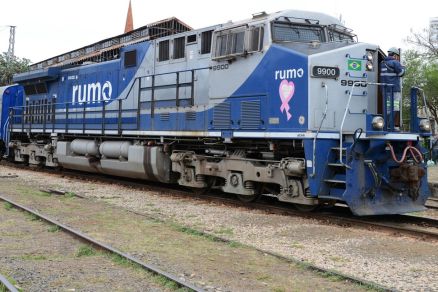 Vago da Rumo Logstica, que far a Ferrovia Estadual