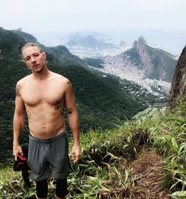 O produtor Diplo, no Rio de Janeiro