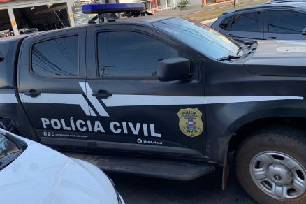 A Polcia Civil registrou o caso e efetuou a priso do suspeito