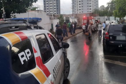 O Corpo de Bombeiros, a Polcia Militar e o Samu atenderam a ocorrncia