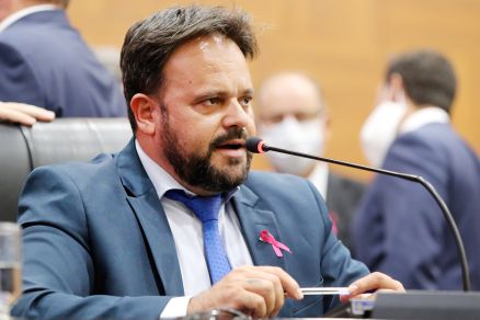 O deputado Delegado Claudinei, um dos coautores do projeto
