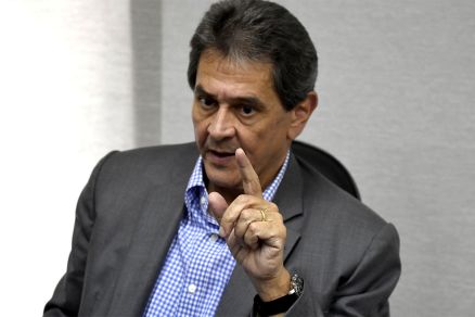 O ex-deputado federal Roberto Jefferson, que se entregou  PF