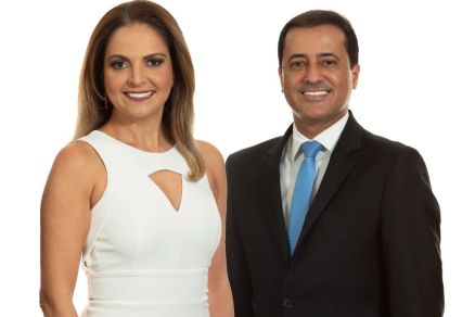 Gisela Cardoso e seu vice Jos Carlos Guimares Junior