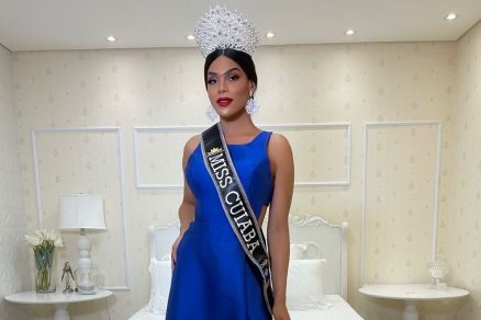 Isabelle Castro, que ganhou o ttulo de Miss Cuiab