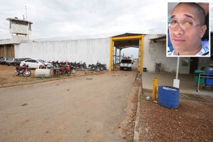 Liandro Ventura da Silva (detalhe), que estava preso na PCE