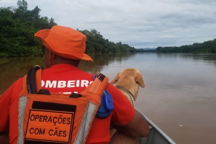O Corpo de Bombeiros concluiu as buscas na manh de hoje