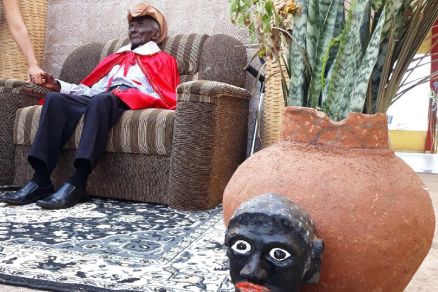 Antnio Mulato, membro de comunidade quilombola, morreu em 2018 com 113 anos