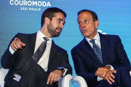 O governador de So Paulo, Joo Doria e do Rio Grande do Sul, Eduardo Leite: prvias do PSDB