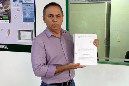 O vereador Dilemrio Alencar, que protocolou pedido nesta segunda-feira