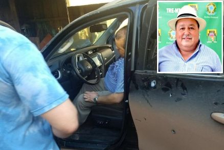 Esvandir Antnio Mendes (detalhe) foi assassinado em dezembro de 2017