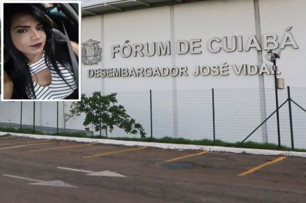 O feminicdio de Alexandra Monteiro (detalhe) foi julgado no Tribunal do Jri de Cuiab