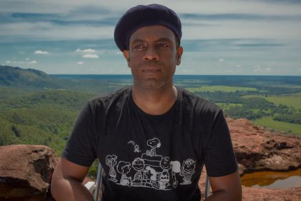 O ator Andr D'Lucca, que participa do documentrio