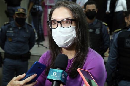 A deputada Janaina Riva