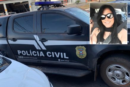 Ana Paula Pedro Ribeiro (detalhe) foi assassinada na madrugada de domingo