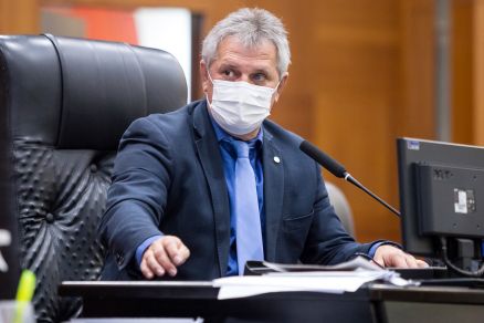 O deputado estadual Dilmar Dal'Bosco, que hoje  lder do Governo na AL