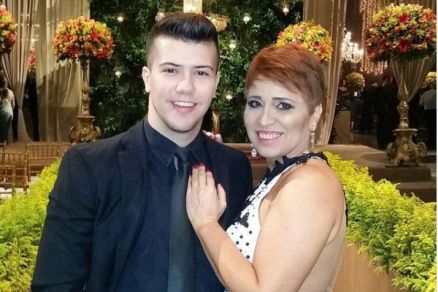 O cantor Ramon Alcides e a me, Regina Viveiros