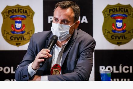 Delegado Fausto Freitas, coordenador da DHPP em Cuiab