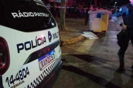 PM e Polcia Civil estiveram no local