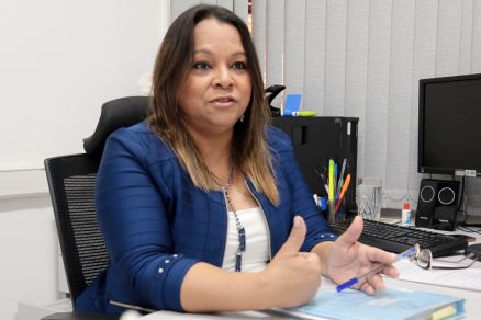 A ju�za Ana Cristina Silva Mendes, que condenou construtora e empres�rios