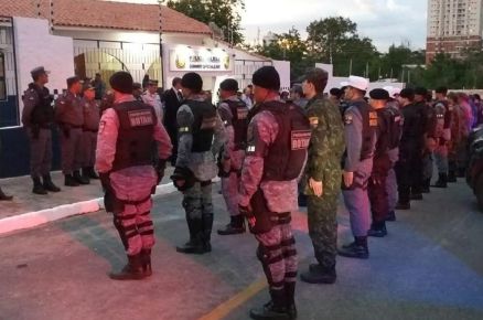 O reforo do policiamento na regio acontece at este sbado (25)
