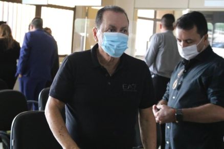 O empresrio Josino Guimares, acusado de mandar matar o juiz Leopoldino Marques do Amaral