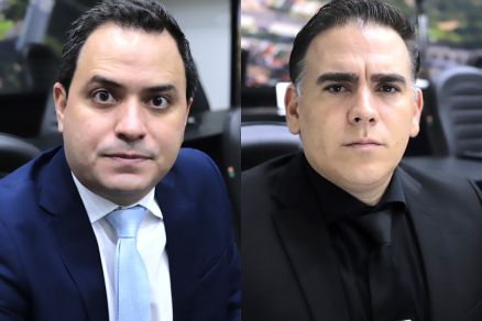 Os vereadores Diego Guimares e Marcos Paccola: de malas prontas do Cidadania
