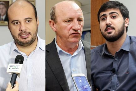 Os deputados federais Dr. Leonardo, Neri Geller e Emanuelzinhos: lderes de ranking