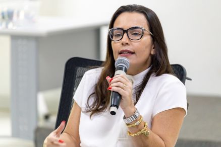 A juza Emanuelle Chiaradia Navarro Mano, da 1 Vara Criminal de Sorriso
