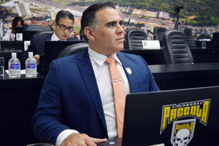 O vereador Marcos Paccola, que  alvo de um pedido de afastamento na Cmara de Cuiab