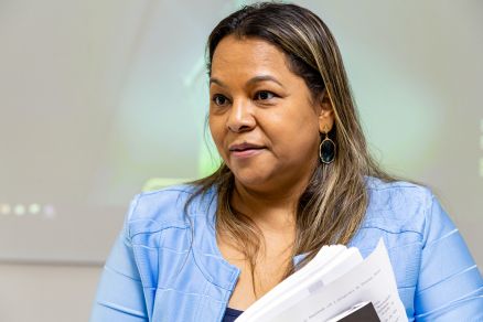 A juza Ana Cristina Mendes, que assina a deciso 
