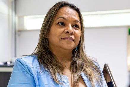 A juza Ana Cristina Mendes, que assina a deciso 