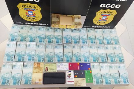 Apreenso feita pela equipe da GCCO