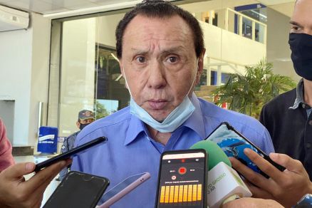 O deputado federal Carlos Bezerra, que apoia a reeleio de Mauro Mendes