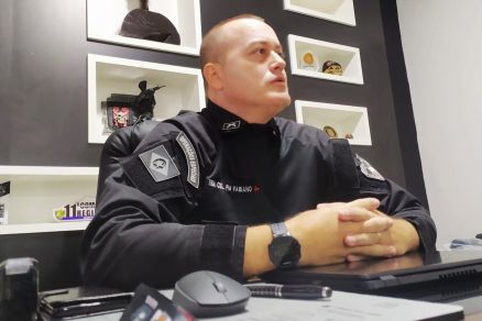 O comandante Fabiano Pessoa integra o Bope h mais de 12 anos 