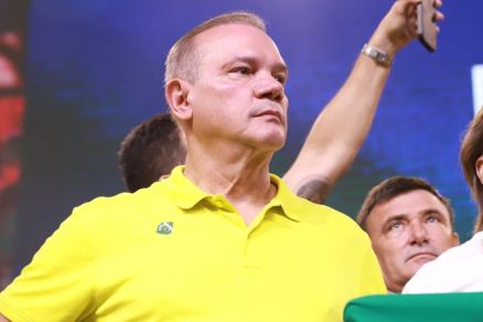 O senador reeleito, Wellington Fagundes (PL)