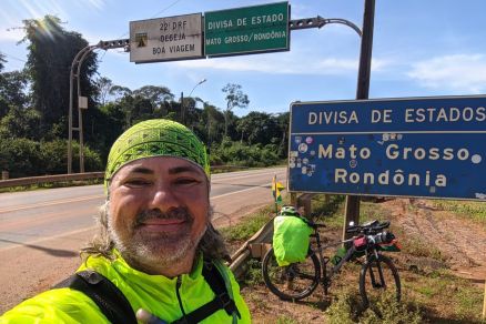 O acreano Reginaldo Dantas, que no tem nada para chegar no Rio de Janeiro