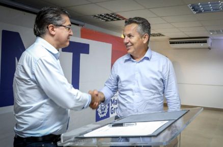 O decreto foi assinado pelo governador Mauro Mendes e pelo secretrio da Seciteci, Nilton Borgato durante a inaugurao da ETE de Cuiab