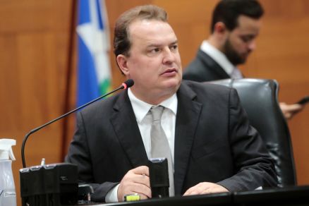 O deputado Max Russi, que vai continuar como primeiro-secretrio 