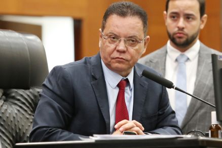 O deputado Eduardo Botelho, que quer ser reconduzido a presidncia da AL