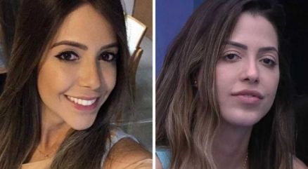 Antes e depois de Lis Caldas, do BBB 22