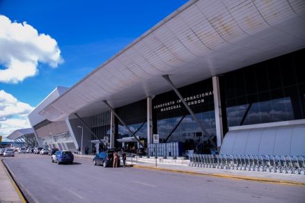O aeroporto que fica em Vrzea Grande