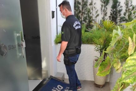 A operao da Polcia Civil est em andamento