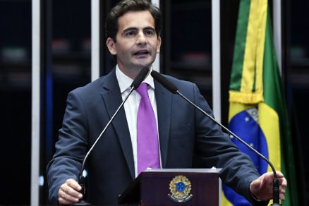 O presidente do Uni�o Brasil e senador interino, F�bio Garcia