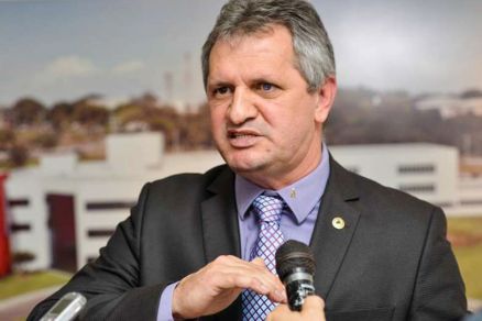 O deputado estadual Dilmar Dal'Bosco, que defende a continuidade do Governo Jair Bolsonaro