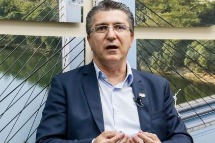 Nilton Borgato (detalhe), ex-secretrio de Estado foi preso em um prdio de luxo na Capital