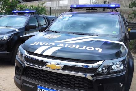 Policia Civil realizou priso de dois homens investigados por extorso