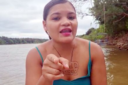 A atriz porn Ester Pessatto, a 