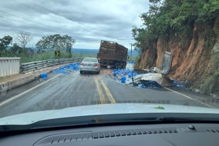 O acidente aconteceu no incio da manh na MT-251