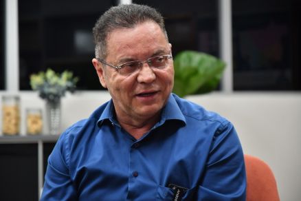 O presidente da AL Eduardo Botelho: 