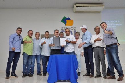 Governador Mauro Mendes assina convnios de R$ 19 milhes com Prefeitura de Juna